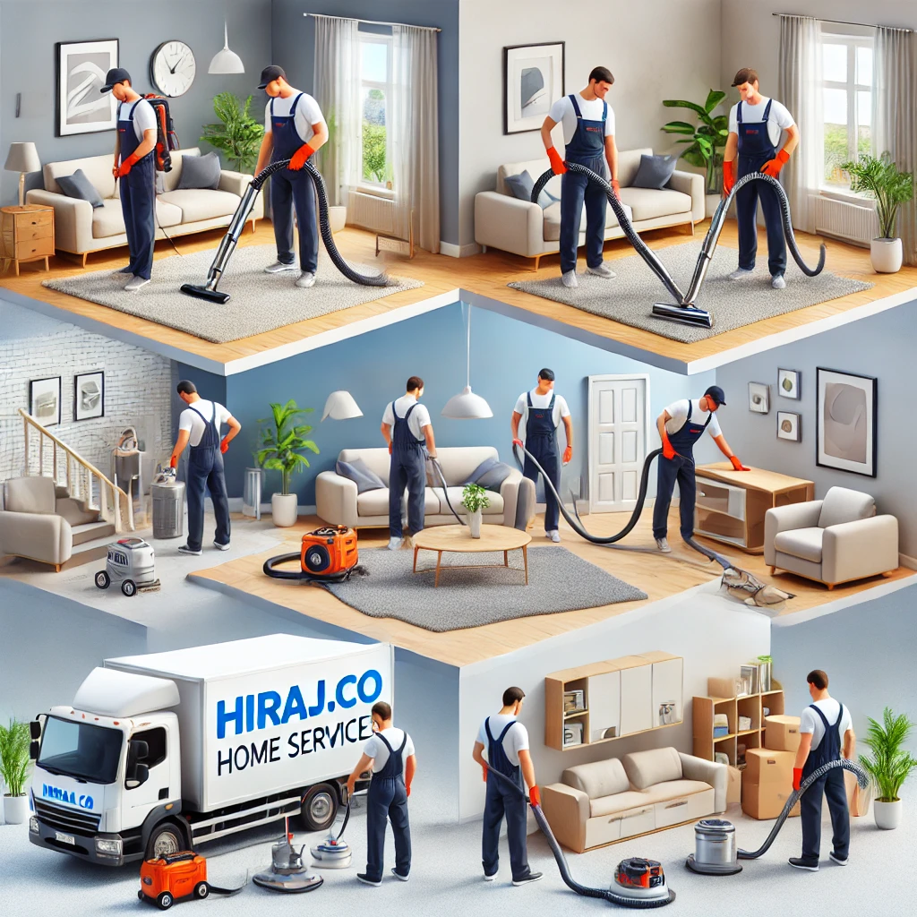 خدمات التنظيف ونقل الاثاث والصيانة المنزلية الشاملة