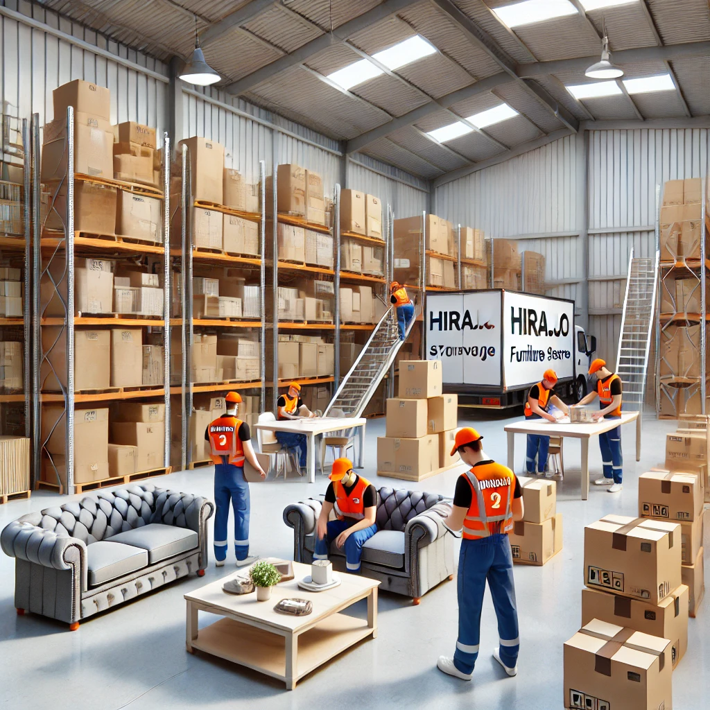 خدمات تخزين الاثاث في آماكن آمنه