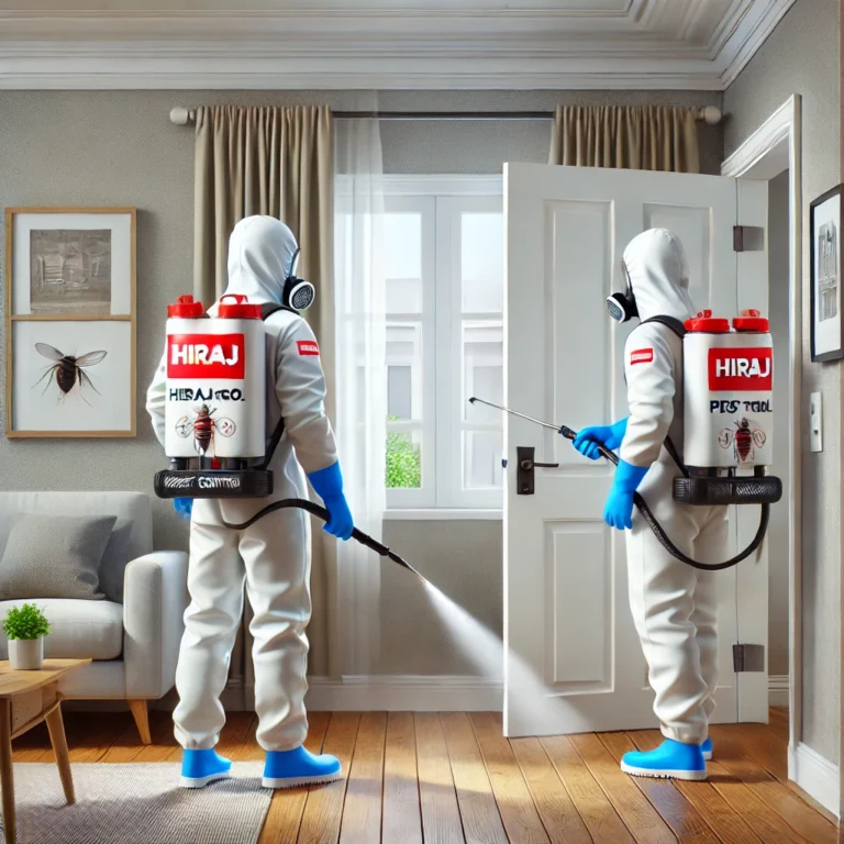 خدمات رش المبيدات ومكافحة الحشرات والآفات